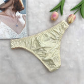 Classic Satin Men's Thong Panties - Cissify
