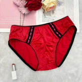 Classic Shiny Satin Pouch Panties - Cissify