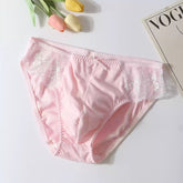 Cute Printed Lace Men's Pouch Panties - Cissify