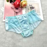 Fancy Blue Men's Pouch Panties - Cissify