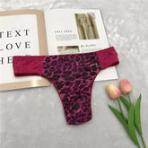 Sexy Leopard Print Thong Underwear - Cissify