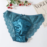 Sexy Satin Men Lace Pouch Panties - Cissify