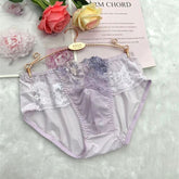 Sexy See through Sheer Purple Panties - Cissify