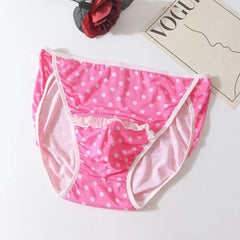 Cute Pink Polka Dot Men's Panties