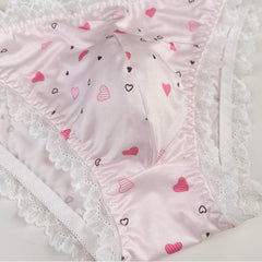 Sexy Strappy Lace Trim Men's Panties