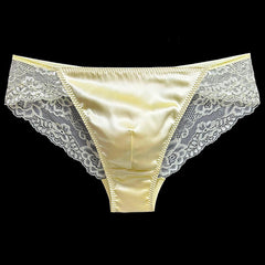 Cheeky Men's Silk Underwear with Pouch - Cissify