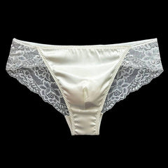 Cheeky Men's Silk Underwear with Pouch - Cissify