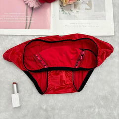 Classic Shiny Satin Pouch Panties - Cissify