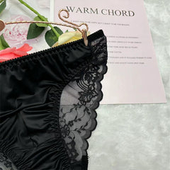 Erotic Black Lace Panties for Men - Cissify