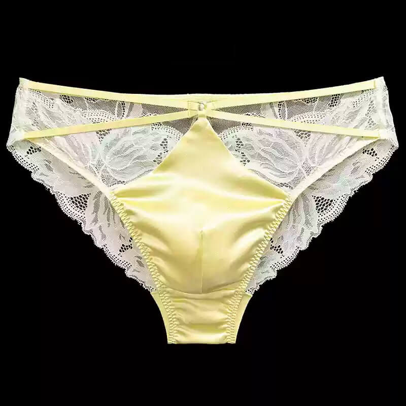Erotic Men's Lace Panties with Strap - Cissify