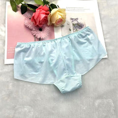 Fancy Blue Men's Pouch Panties - Cissify