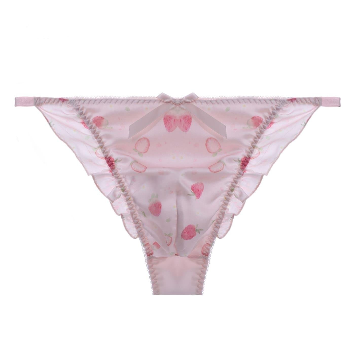 Fancy Pink Strawberry Men's Panties - Cissify