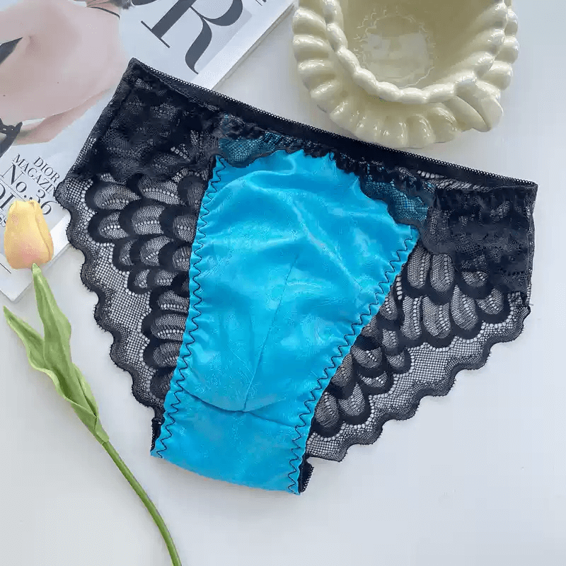 Hot Satin Men's Lace Panties - Cissify
