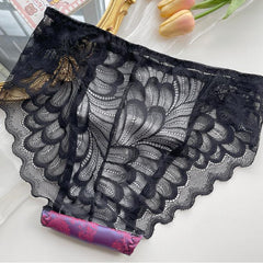 Hot Satin Men's Lace Panties - Cissify