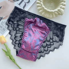 Hot Satin Men's Lace Panties - Cissify