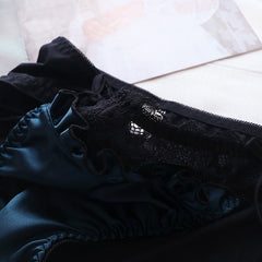 Luxury Bow Men's Satin Panties - Cissify