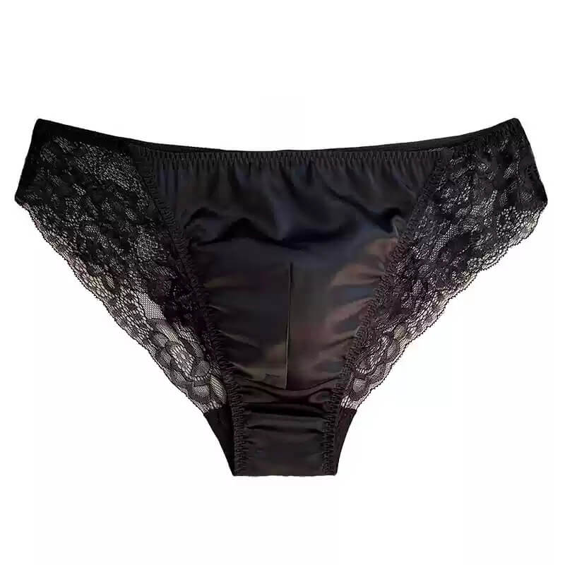 Luxury Men's Silk Panties with Pouch - Cissify