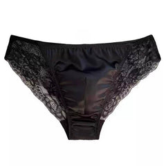 Luxury Men's Silk Panties with Pouch - Cissify
