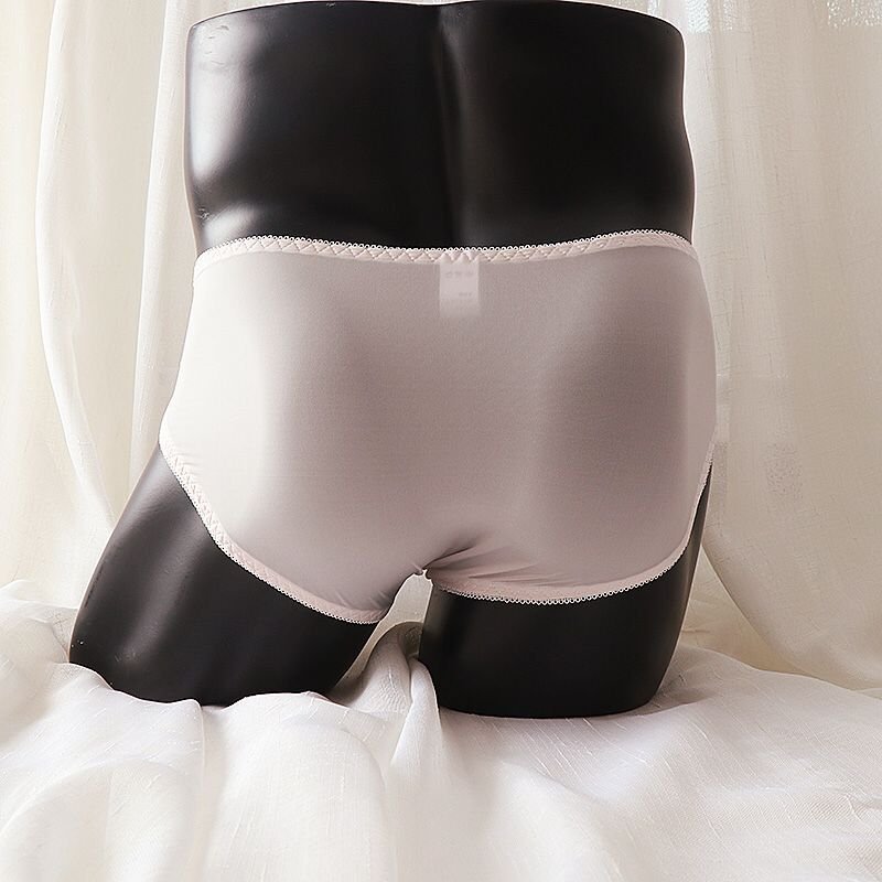 Luxury Satin Lace Flower Men's Panties - Cissify