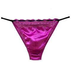 Luxury Silk Tanga Bikini Men's Panties - Cissify
