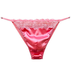 Luxury Silk Tanga Bikini Men's Panties - Cissify