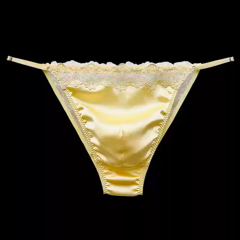 Luxury Silk Tanga Bikini Men's Panties - Cissify