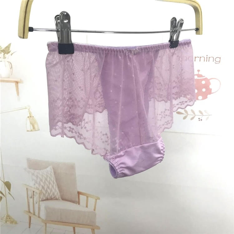 Purple Men's Sexy Lingerie Panties - Cissify
