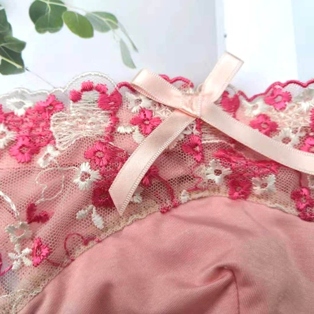 Sexy Floral Lace Mesh Thong for Men - Cissify