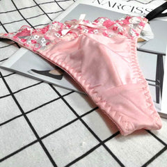 Sexy Floral Lace Mesh Thong for Men - Cissify