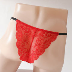 Sexy Lace Men's Satin Panties - Cissify