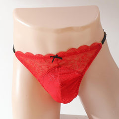 Sexy Lace Men's Satin Panties - Cissify