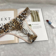 Sexy Leopard Print Thong Underwear - Cissify
