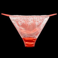 Sexy Men's Silk Transparent Hipster Panties - Cissify
