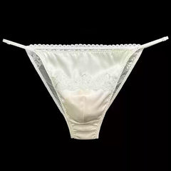 Sexy Men's Silk Transparent Hipster Panties - Cissify