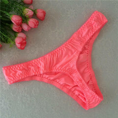 Sexy Pink Lace Thong Panties - Cissify