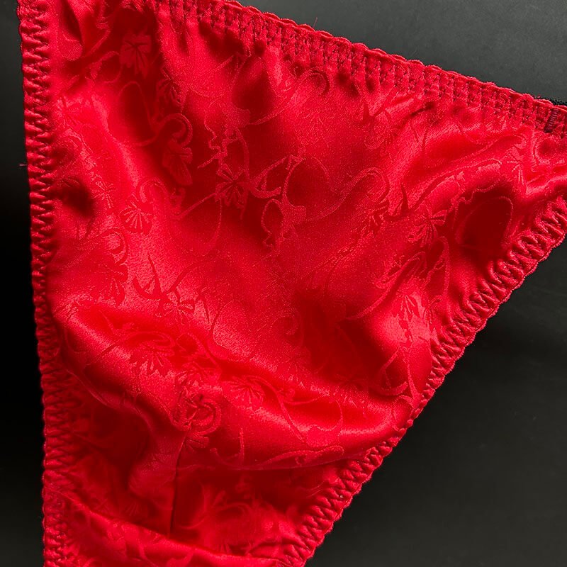 Sexy Red Men's Thong T - Back Panties - Cissify