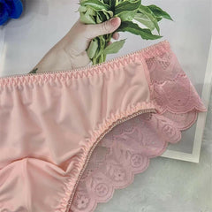 Sexy Satin Pink Men's Thong Underwear - Cissify