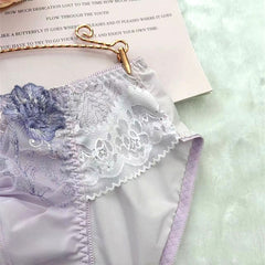Sexy See through Sheer Purple Panties - Cissify