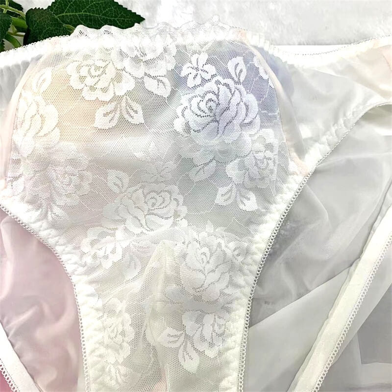 Sexy Sheer Lace Panties for Men - Cissify