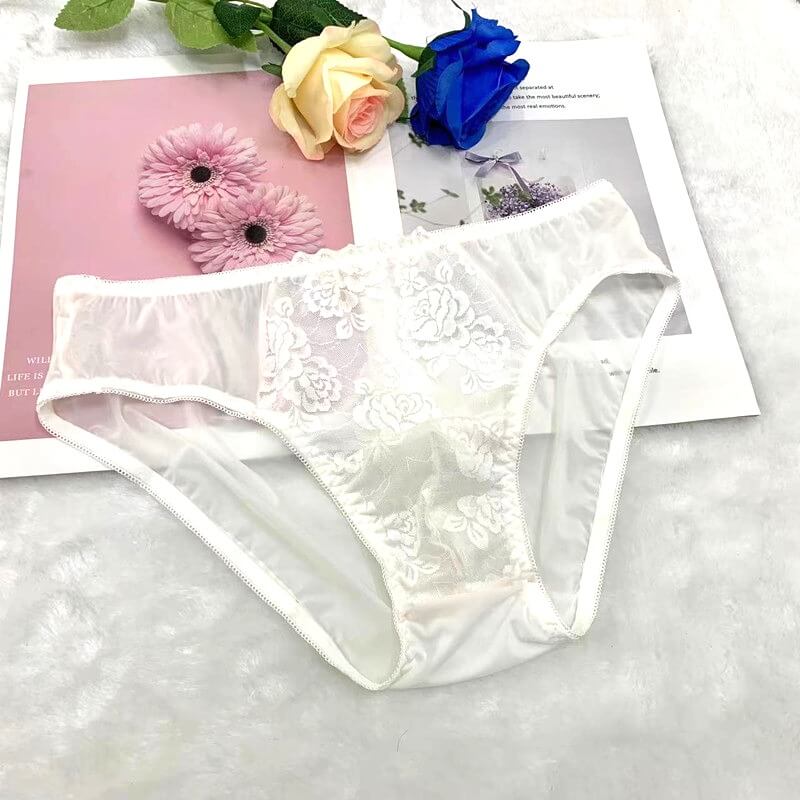 Sexy Sheer Lace Panties for Men - Cissify