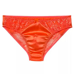Sexy Silk Men's Lace Pouch Panties - Cissify