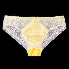 Sexy Silk Pouch Panelled Men's Panties - Cissify