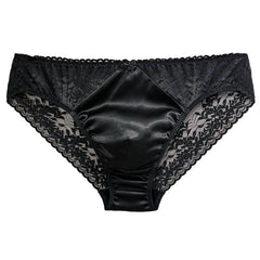 Sexy Silk Pouch Panelled Men's Panties - Cissify