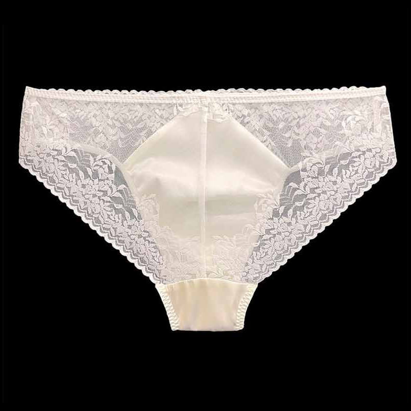 Sexy Silk Pouch Panelled Men's Panties - Cissify
