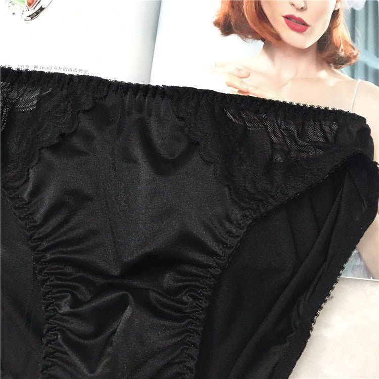 Sexy Silky Satin Men's Panties with Pouch - Cissify
